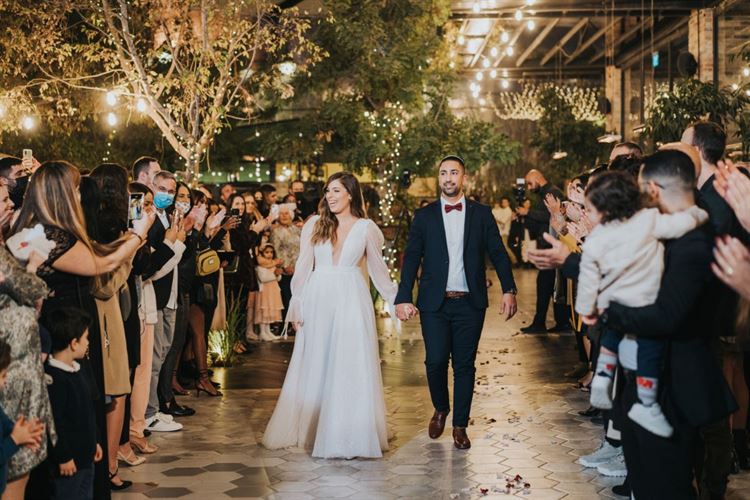 החתונה של נוי ושחר (צילום: ידין חסון)