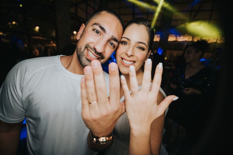 החתונה של נוי ושחר (צילום: ידין חסון)