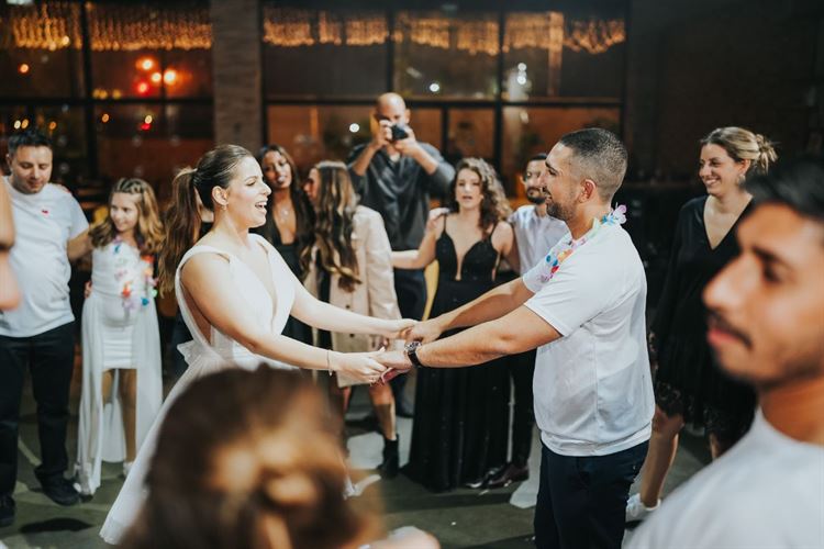 החתונה של נוי ושחר (צילום: ידין חסון)