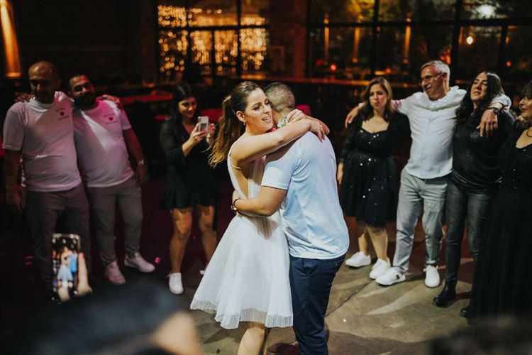 החתונה של נוי ושחר (צילום: ידין חסון)