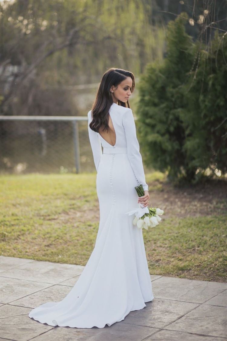 דניאל ציפורי בשמלת כלה של ליהי הוד (צילום: פיפל פוטוגרפי)