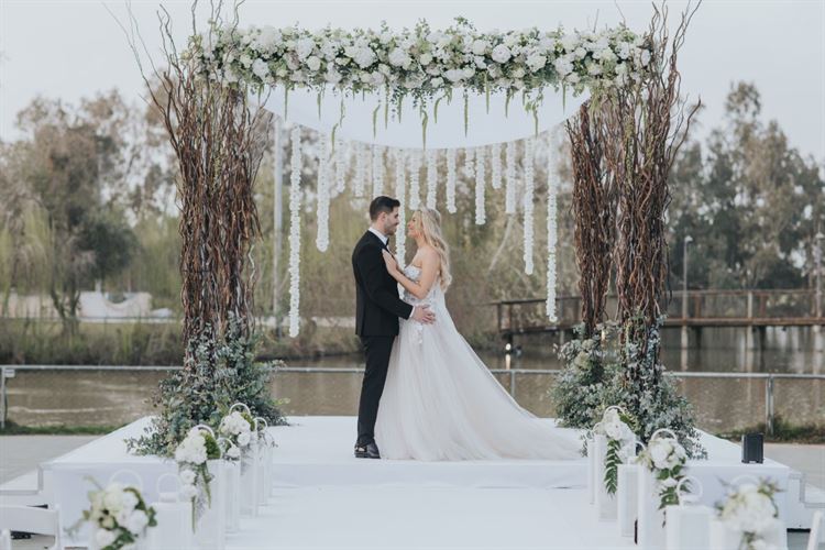 החתונה של חן אברג'יל וליאור מלכימן (צילום: עידן חסון)