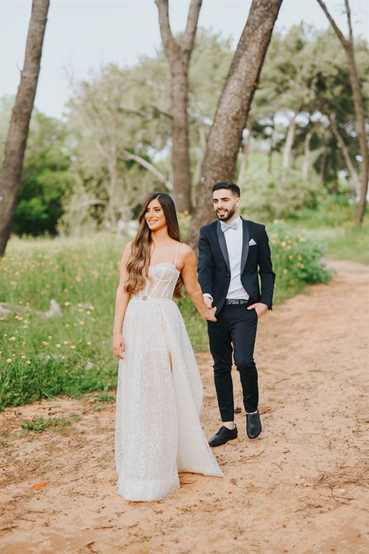 החתונה של ברכה ומושיקו (צילום: ברי חיון)