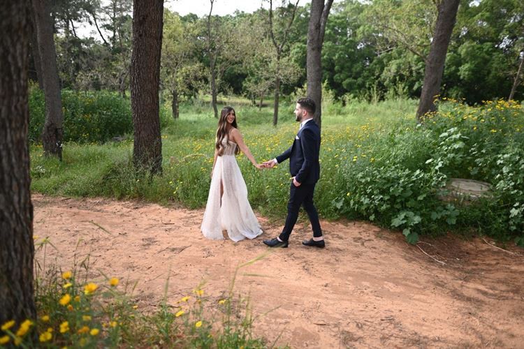 החתונה של ברכה ומושיקו (צילום: ברי חיון)