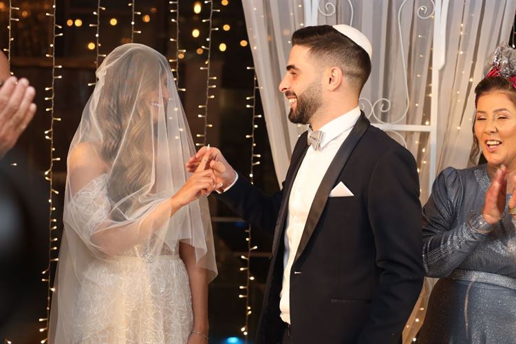 החתונה של ברכה ומושיקו (צילום: ברי חיון)
