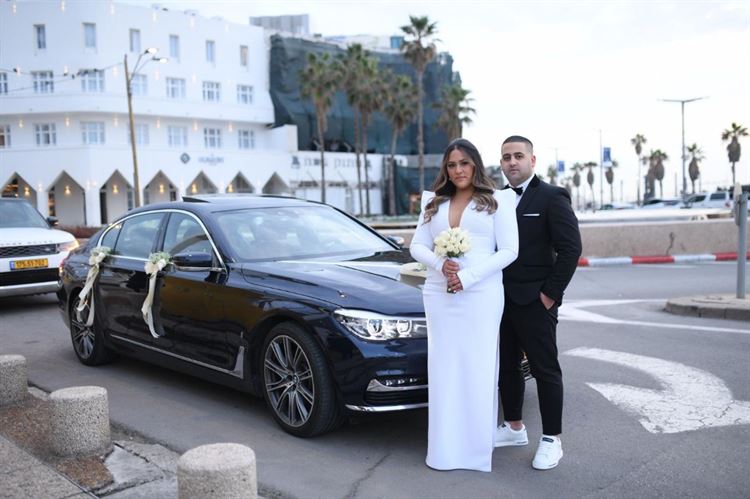 החתונה של אור ומאור ציוני (צילום: יוסי קלאוס)