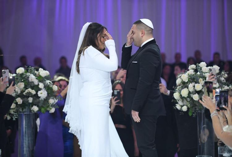החתונה של אור ומאור ציוני (צילום: יוסי קלאוס)