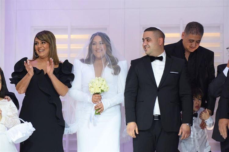 החתונה של אור ומאור ציוני (צילום: יוסי קלאוס)