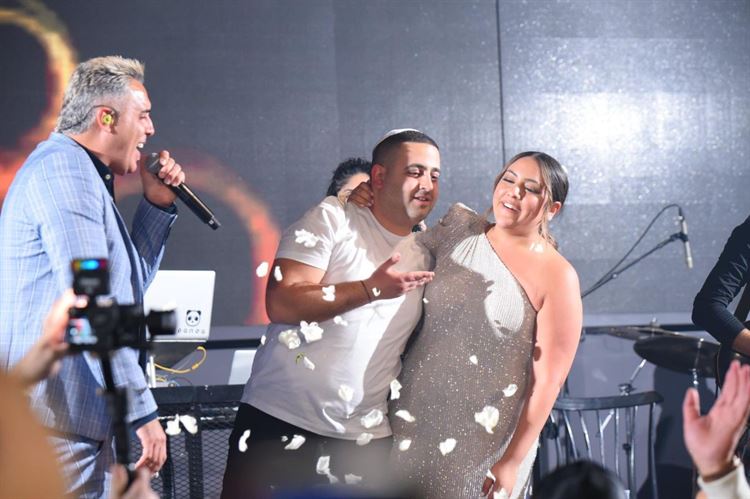 החתונה של אור ומאור ציוני (צילום: יוסי קלאוס)