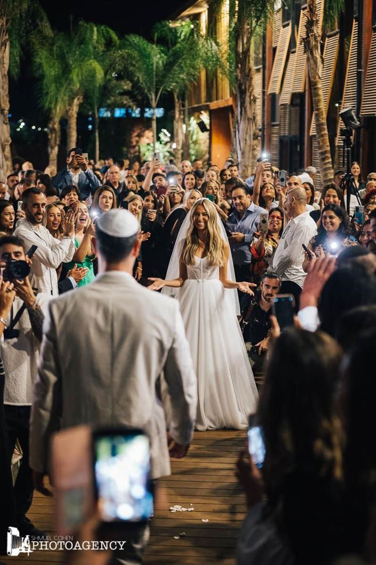 החתונה של דניאל וירדן אוחיון (צילום: שמואל כהן)