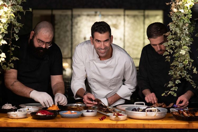 על התפריט של בדולינה: השף משה שגב (צילום: לה בוהם)