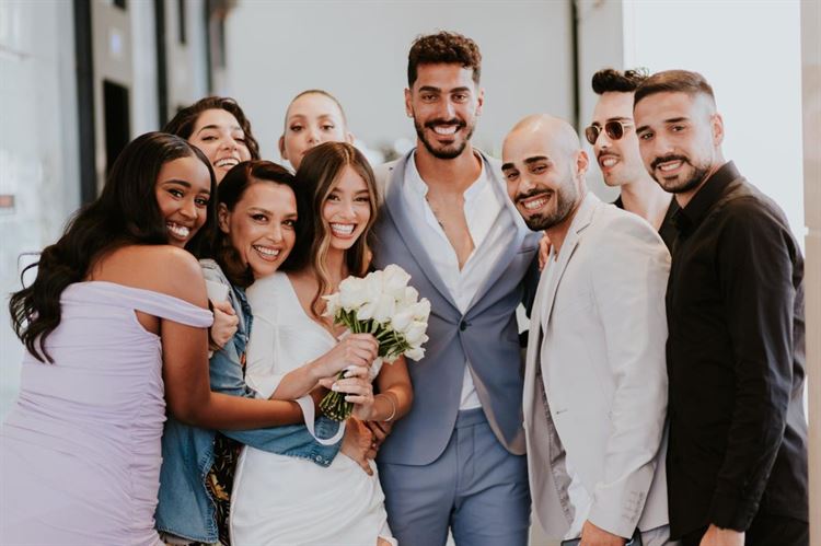 החתונה של רומי ובן (צילום: עידו צלמים)