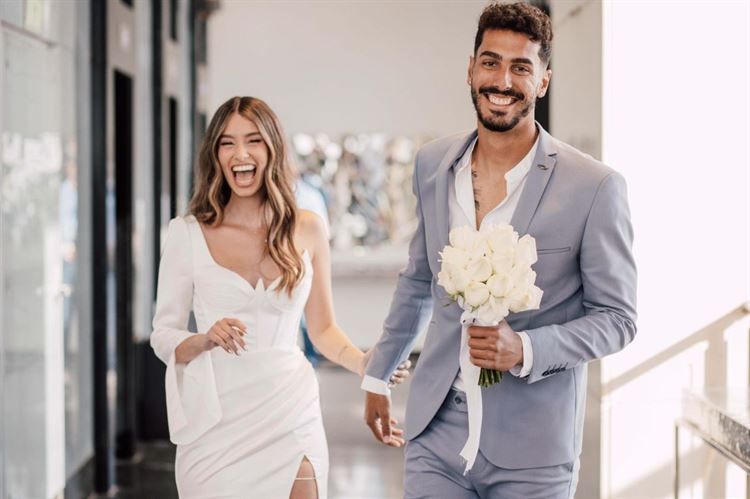 החתונה של רומי ובן (צילום: עידו צלמים)