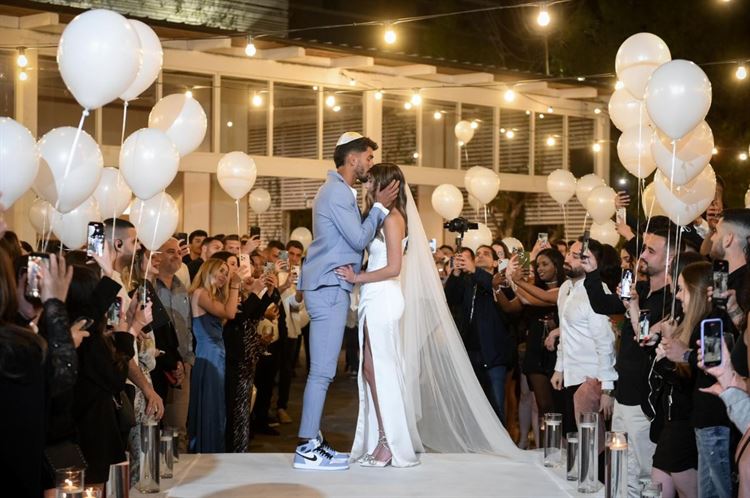 החתונה של רומי ובן (צילום: עידו צלמים)