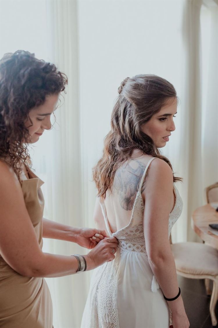 החתונה של מור ונדב גרין (צילום: לירון ברקוביץ' | פפראצי)