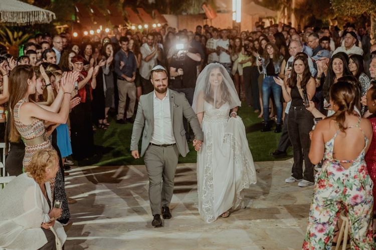 החתונה של מור ונדב גרין (צילום: לירון ברקוביץ' | פפראצי)