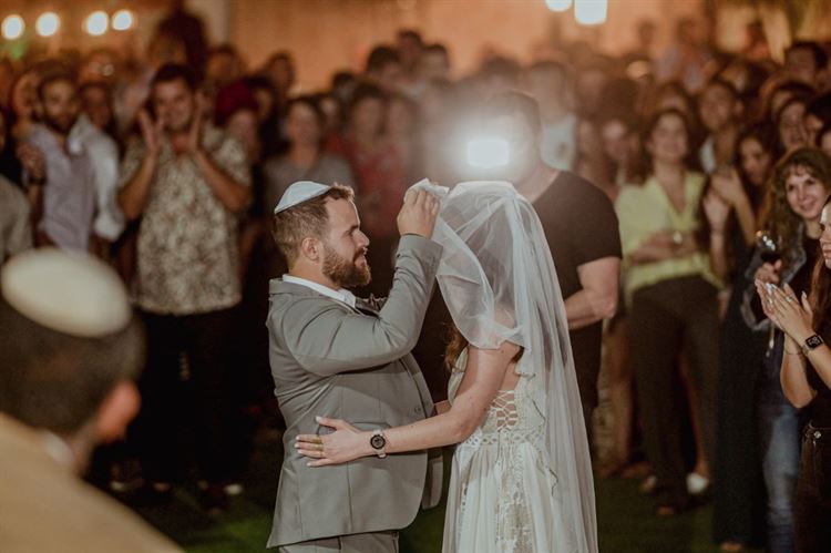 החתונה של מור ונדב גרין (צילום: לירון ברקוביץ' | פפראצי)