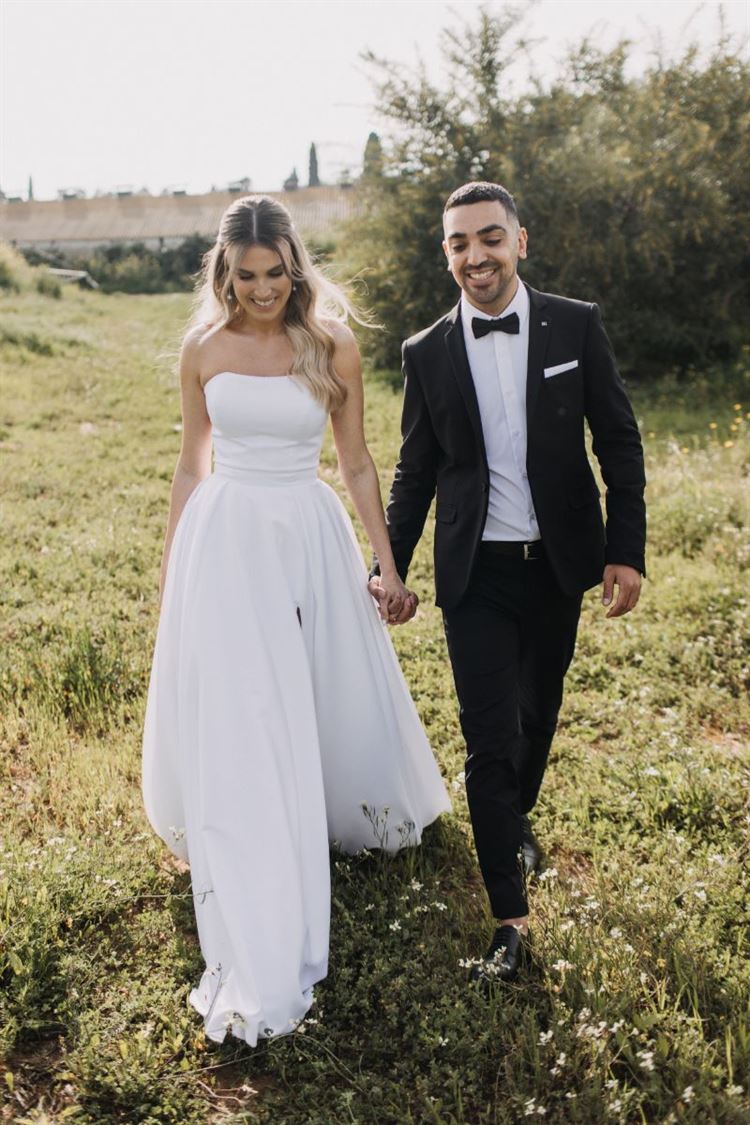 החתונה של יוליה ויקיר פרץ (צילום: תום סיימון)