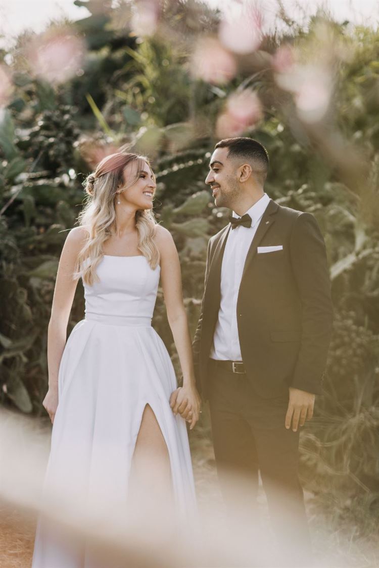 החתונה של יוליה ויקיר פרץ (צילום: תום סיימון)