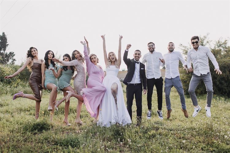 החתונה של יוליה ויקיר פרץ (צילום: תום סיימון)