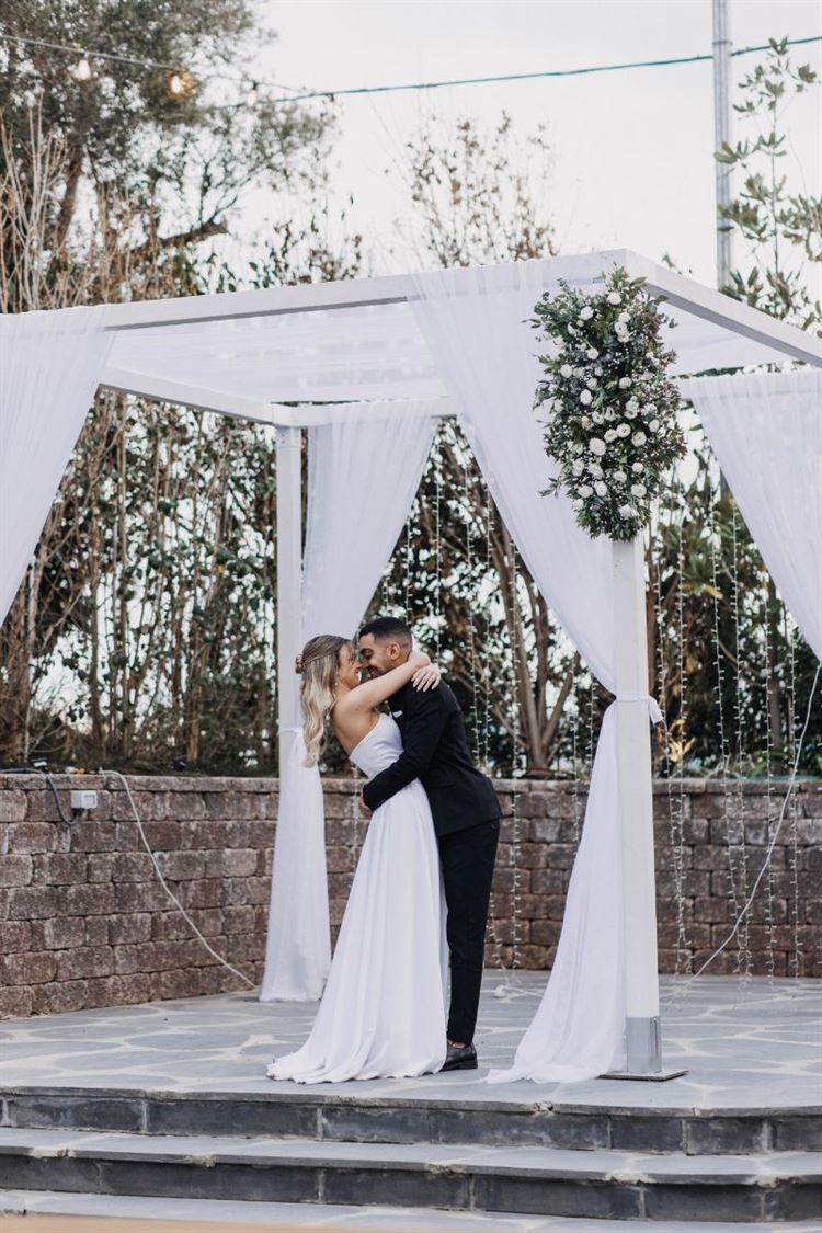 החתונה של יוליה ויקיר פרץ (צילום: תום סיימון)