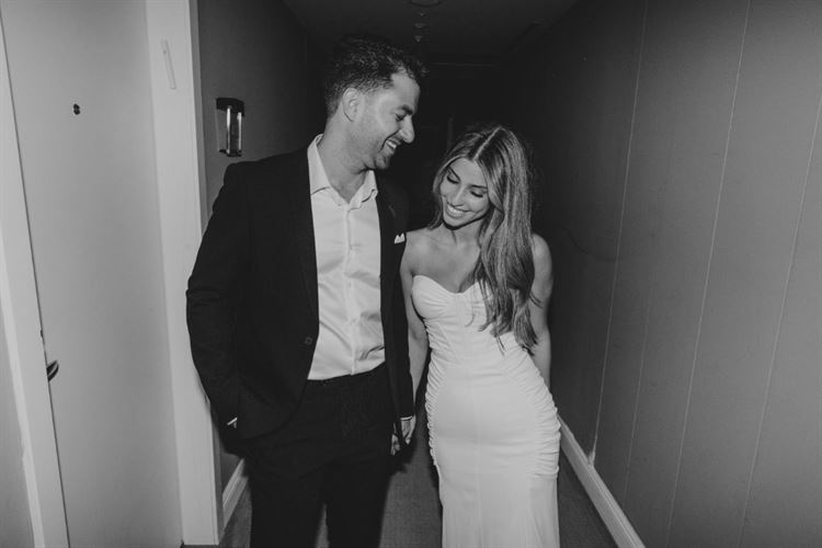 החתונה של רוני ורום גבאי (צילום: עידן חסון)