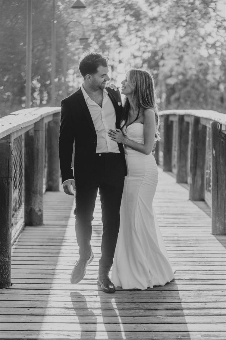 החתונה של רוני ורום גבאי (צילום: עידן חסון)