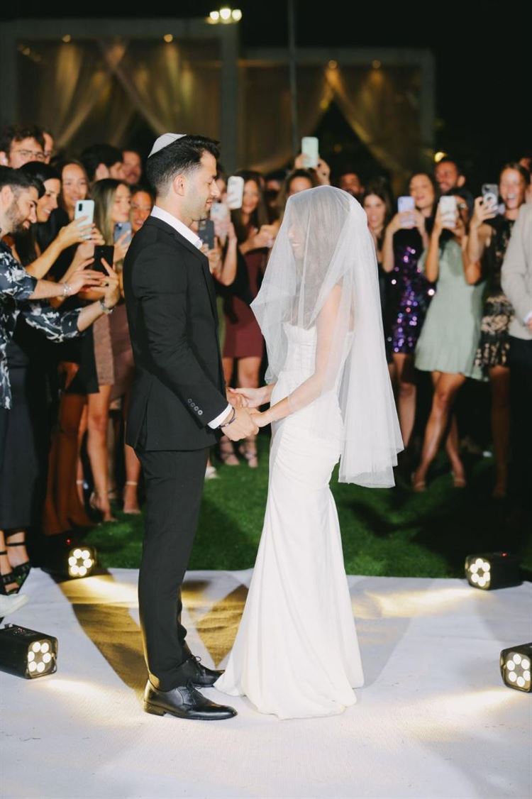 החתונה של רוני ורום גבאי (צילום: עידן חסון)