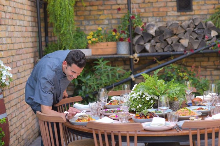 מתחם האירועים בדולינה (צילום: אלי לה בוהם)