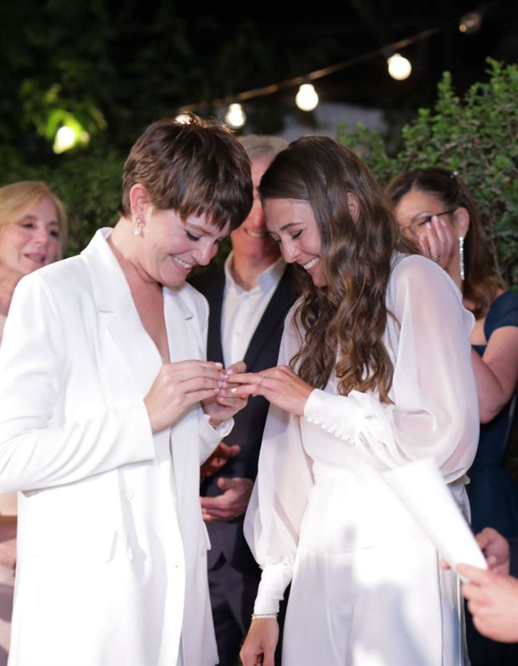 החתונה של דנה וקנדל (צילום: חגי גלילי)