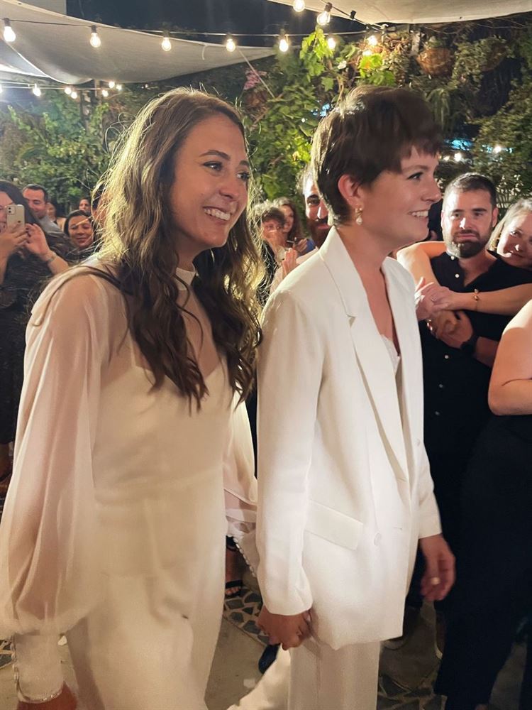 החתונה של דנה וקנדל (צילום: חגי גלילי)