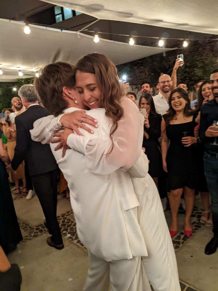 החתונה של דנה וקנדל (צילום: חגי גלילי)