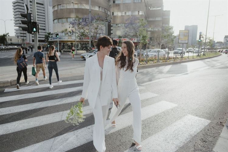 החתונה של דנה וקנדל (צילום: חגי גלילי)