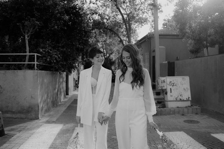 החתונה של דנה וקנדל (צילום: חגי גלילי)