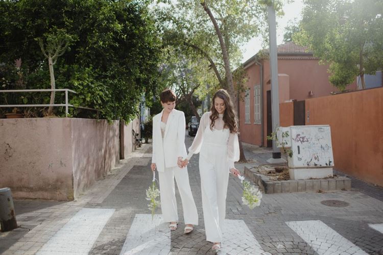 החתונה של דנה וקנדל (צילום: חגי גלילי)