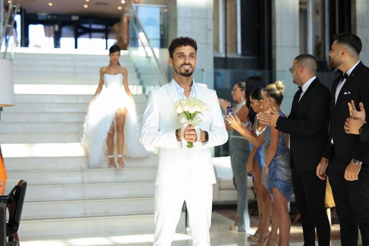 החתונה של אמילי גומברג וליאון לוי (צילום: אייל קרול)