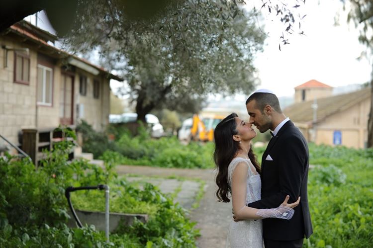 החתונה של יובל אהרון ומתן זאווי (צילום: לוי אגרונוב)