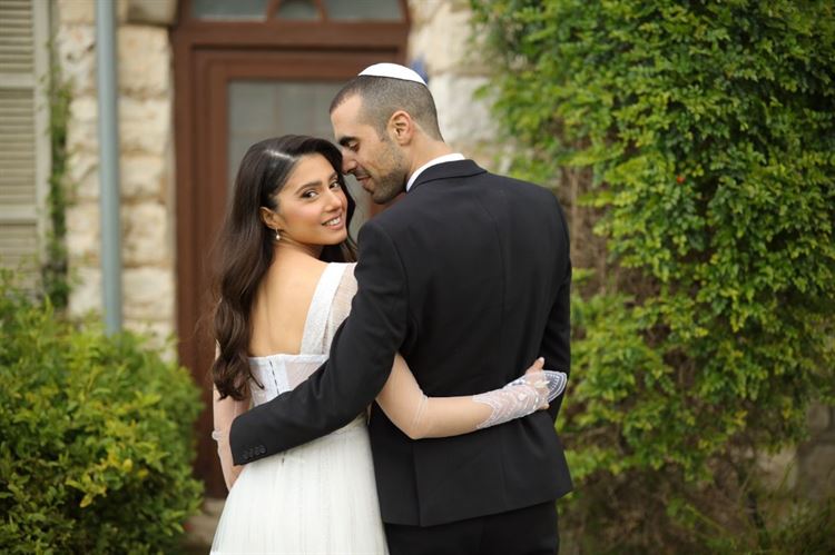 החתונה של יובל אהרון ומתן זאווי (צילום: לוי אגרונוב)