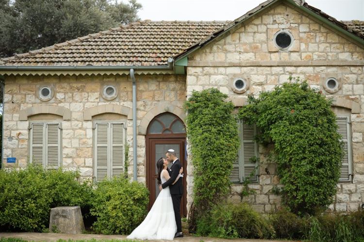 החתונה של יובל אהרון ומתן זאווי (צילום: לוי אגרונוב)