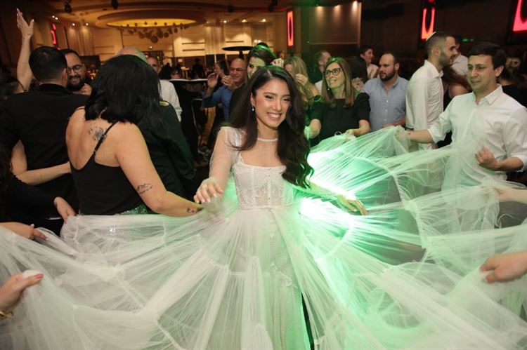 החתונה של יובל אהרון ומתן זאווי (צילום: לוי אגרונוב)