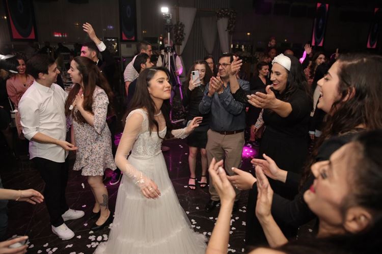 החתונה של יובל אהרון ומתן זאווי (צילום: לוי אגרונוב)