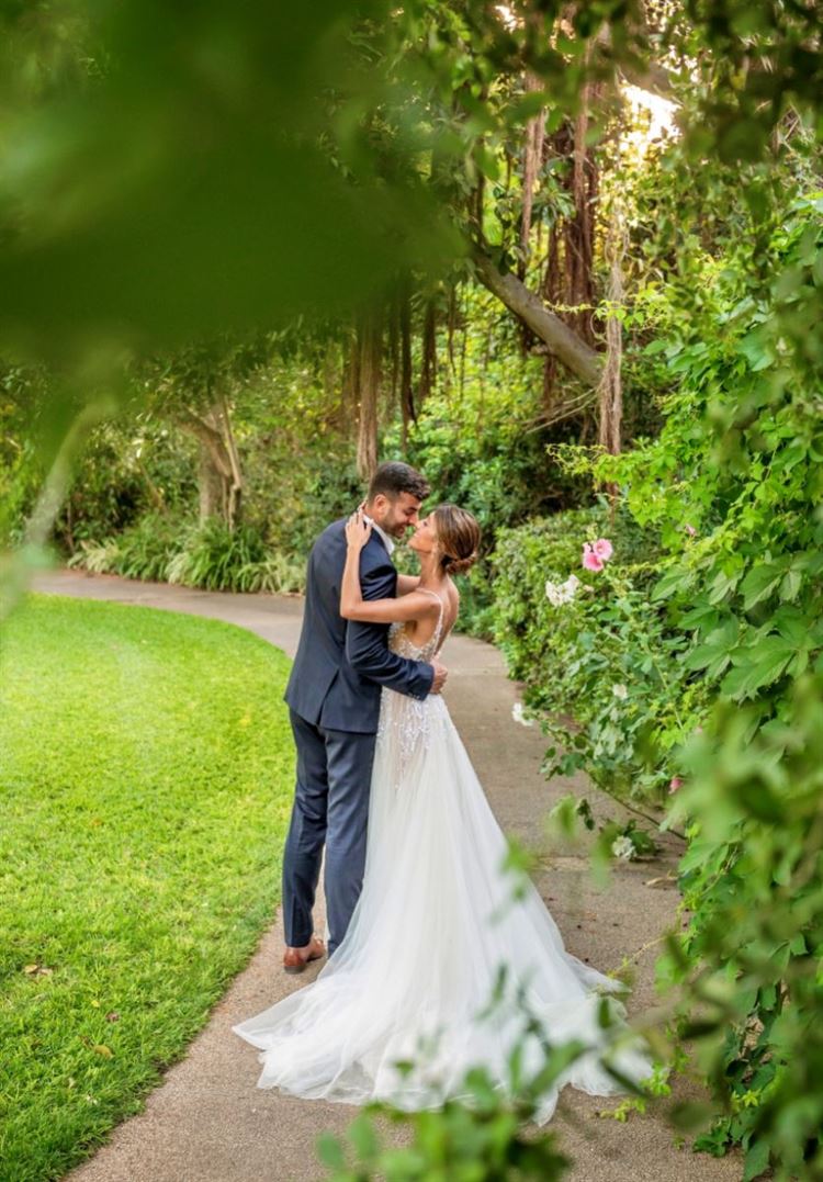 החתונה של כרמל חוטר ועמית אלקובי (צילום: חיים אפריאט)