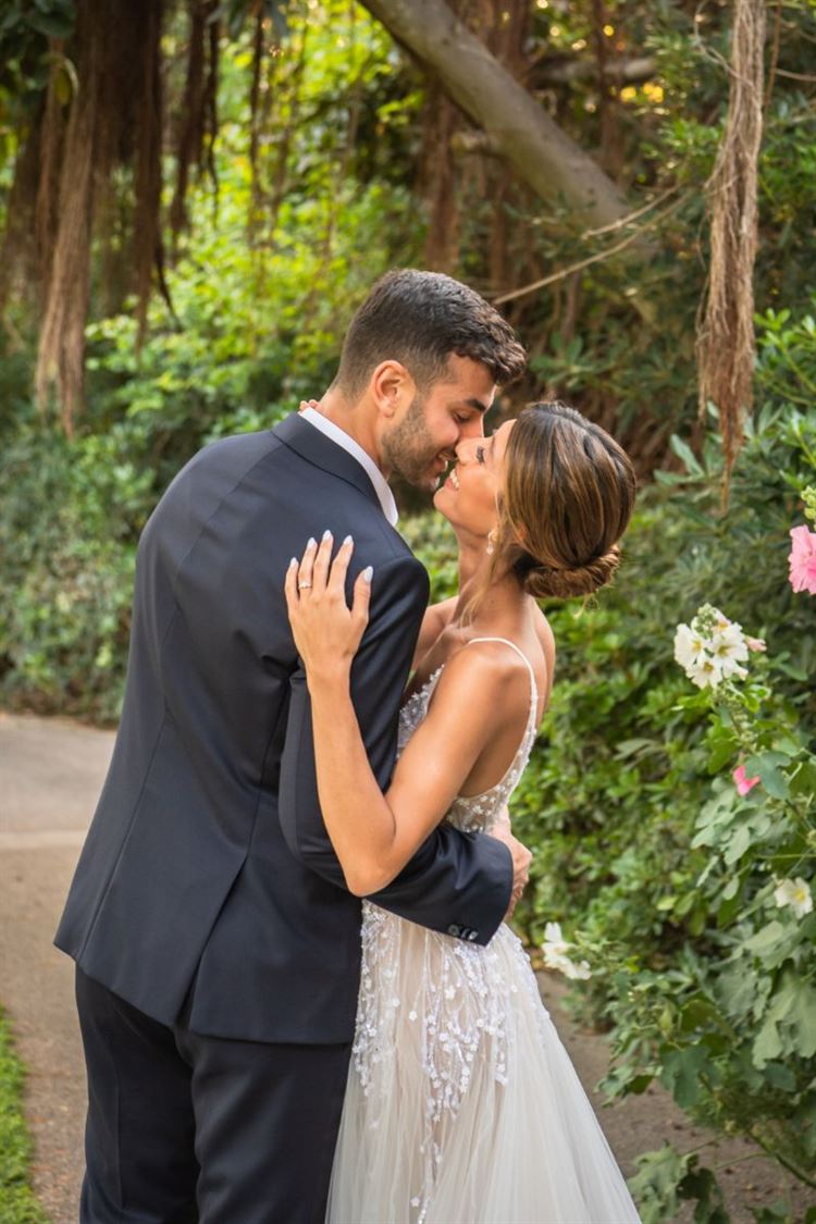 החתונה של כרמל חוטר ועמית אלקובי (צילום: חיים אפריאט)