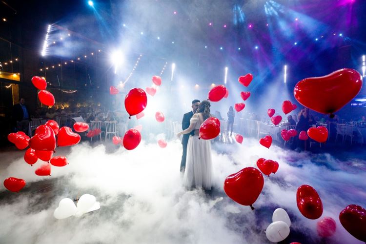 החתונה של נועה ונתנאל גבאי (צילום: יניב באיו)