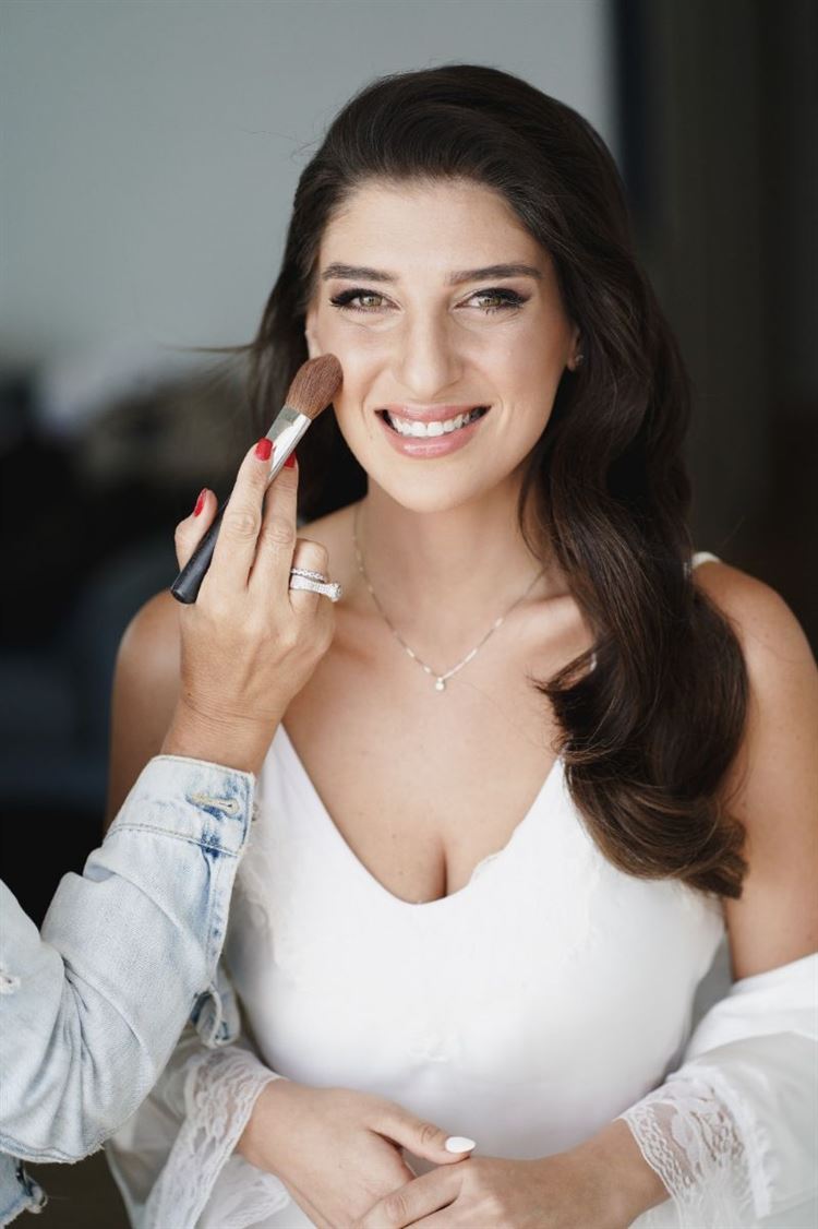 החתונה של קים חסן ואסף ניר (צילום: רון קובי)