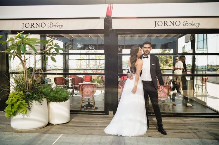 החתונה של קים חסן ואסף ניר (צילום: רון קובי)