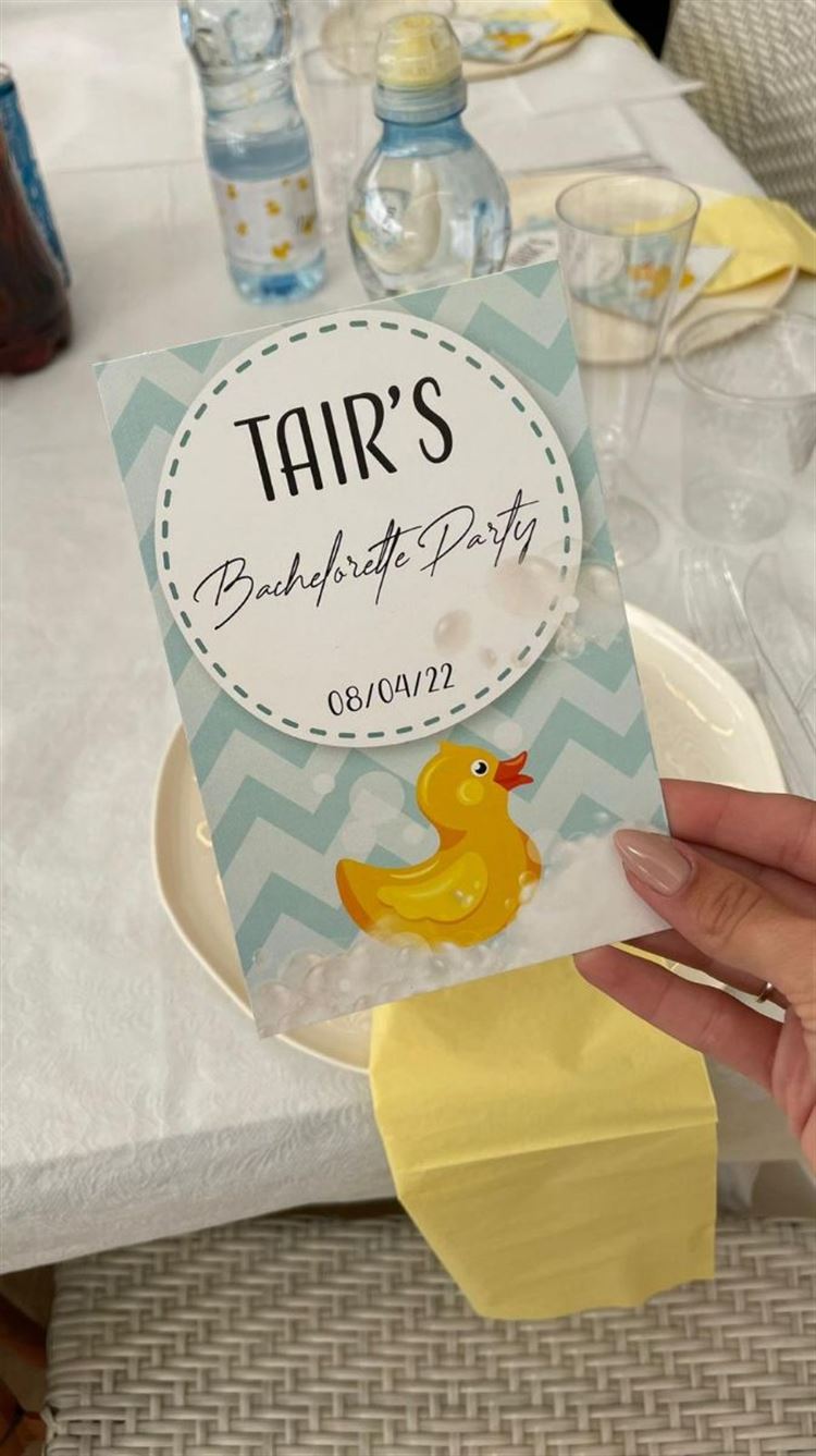 הצצה אל מסיבת הרווקות של תאיר אליגולא (צילום: אלבום פרטי)