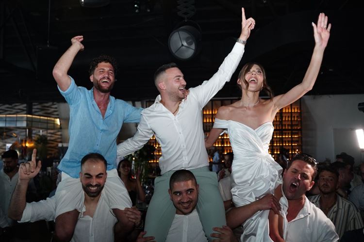 חתונת הצהריים אנסטסיה ונועם קטן (צילום: דור סקרה)
