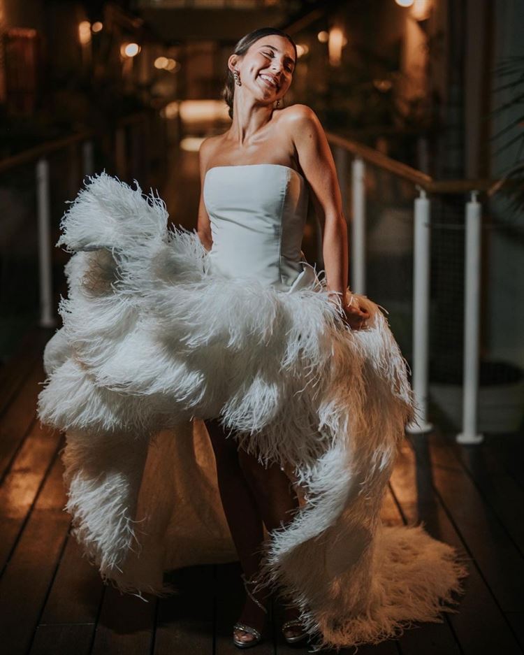 החתונה של מיה ביטון וגיא באוך (צילום: שי בוזגלו)