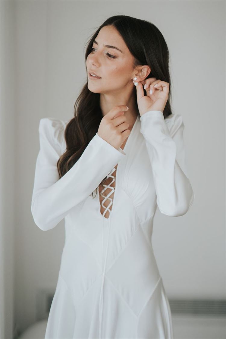 החתונה של מיה ביטון וגיא באוך (צילום: שי בוזגלו)